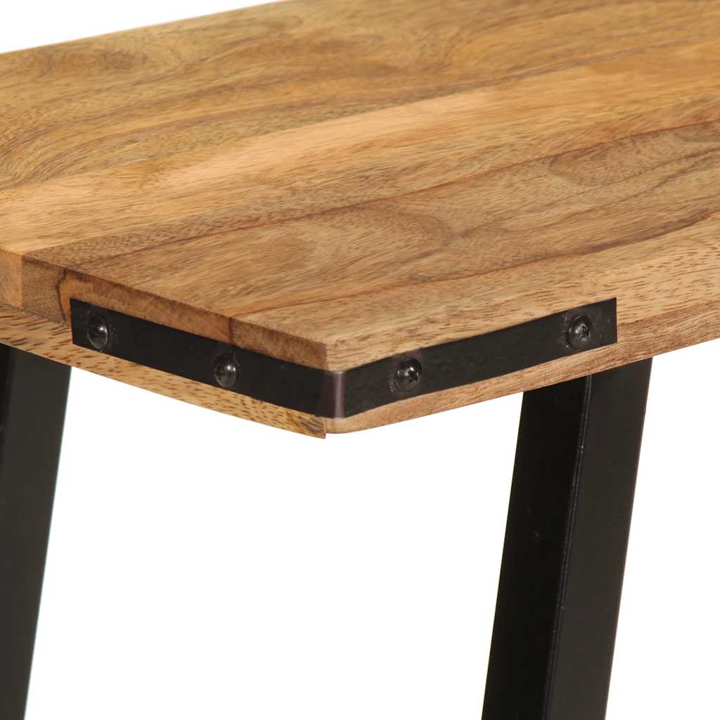 Wandtafel 110x30x75 cm massief mangohout is nu te koop bij PeponiXL, paradijselijk wonen!