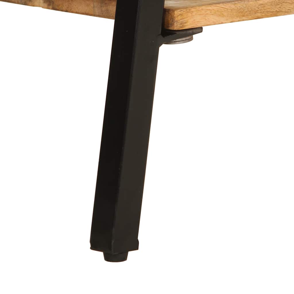 Wandtafel 110x30x75 cm massief mangohout is nu te koop bij PeponiXL, paradijselijk wonen!