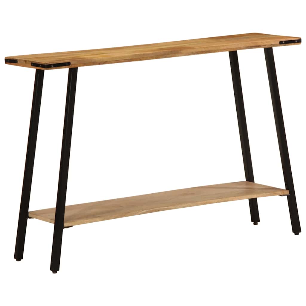 Wandtafel 110x30x75 cm massief mangohout is nu te koop bij PeponiXL, paradijselijk wonen!