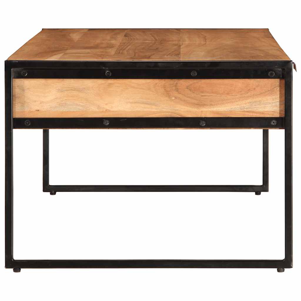 Salontafel 110x55x40 cm massief acaciahout is nu te koop bij PeponiXL, paradijselijk wonen!
