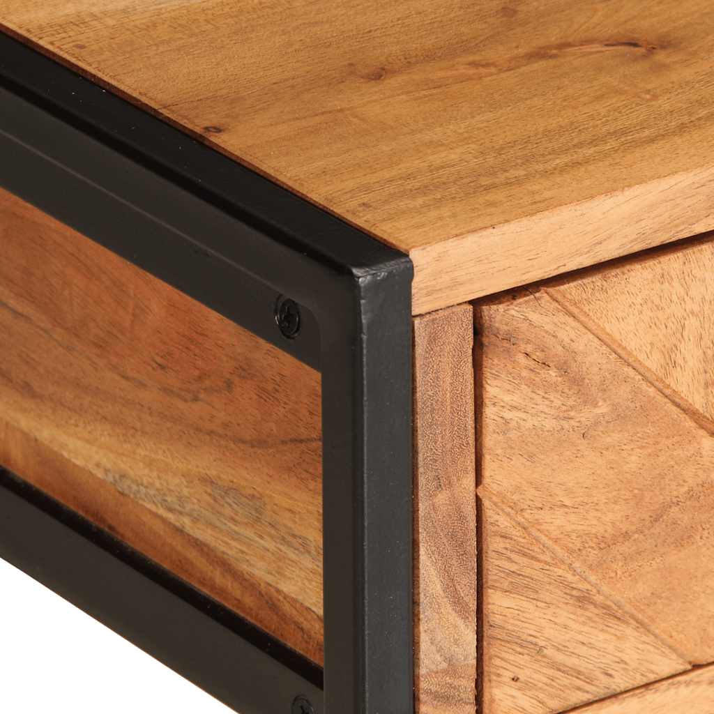 Salontafel 110x55x40 cm massief acaciahout is nu te koop bij PeponiXL, paradijselijk wonen!