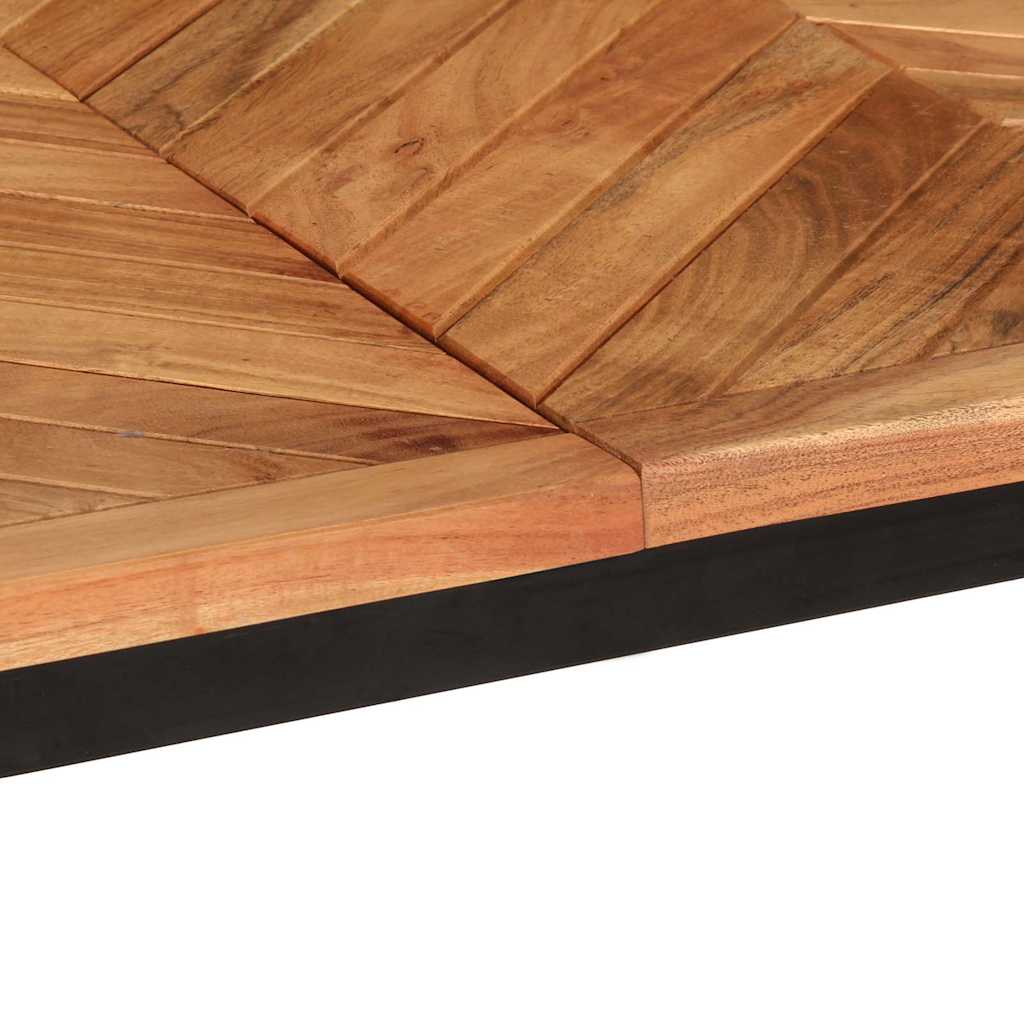 Eettafel 140x70x75 cm massief acaciahout is nu te koop bij PeponiXL, paradijselijk wonen!