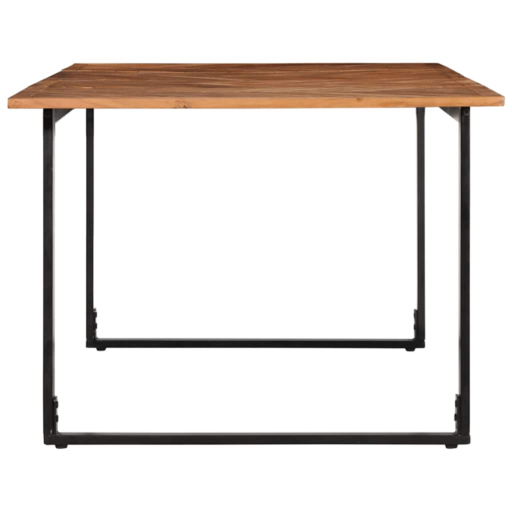 Eettafel 200x100x75 cm massief acaciahout is nu te koop bij PeponiXL, paradijselijk wonen!