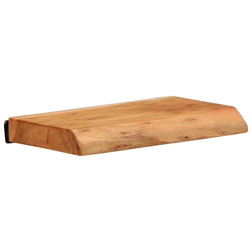 Wandschappen 2 st 30x20x3,5 cm massief acaciahout is nu te koop bij PeponiXL, paradijselijk wonen!