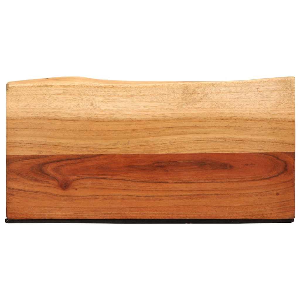 Wandschappen 2 st 40x20x3,5 cm massief acaciahout is nu te koop bij PeponiXL, paradijselijk wonen!