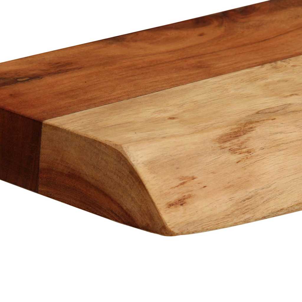 Wandschappen 2 st 40x20x3,5 cm massief acaciahout is nu te koop bij PeponiXL, paradijselijk wonen!