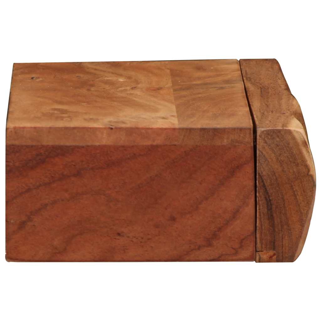 Wandschappen 2 st 40x17x8 cm massief acaciahout is nu te koop bij PeponiXL, paradijselijk wonen!