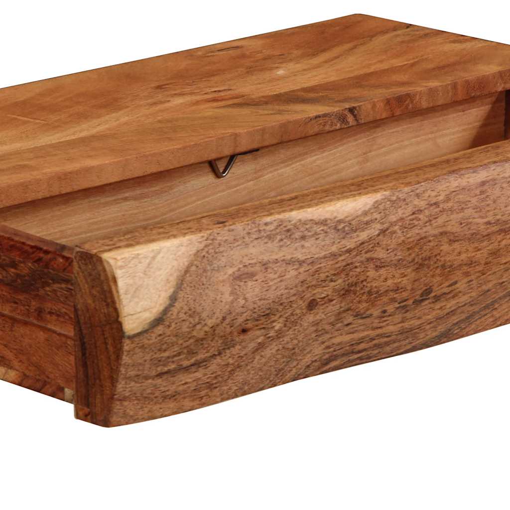 Wandschappen 2 st 40x17x8 cm massief acaciahout is nu te koop bij PeponiXL, paradijselijk wonen!