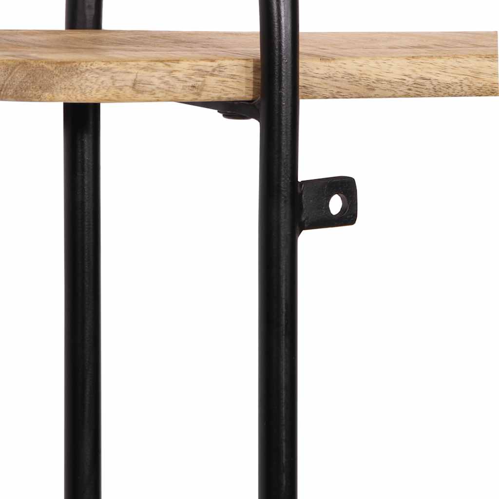 Wandplank 90x20x116,5 cm Massief Ruw Hout Mango is nu te koop bij PeponiXL, paradijselijk wonen!