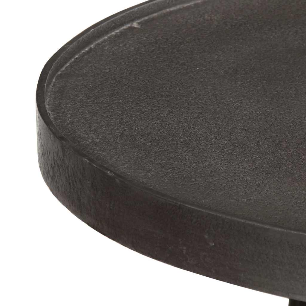 Salontafel 2 stuks Zwart bewerkt hout is nu te koop bij PeponiXL, paradijselijk wonen!