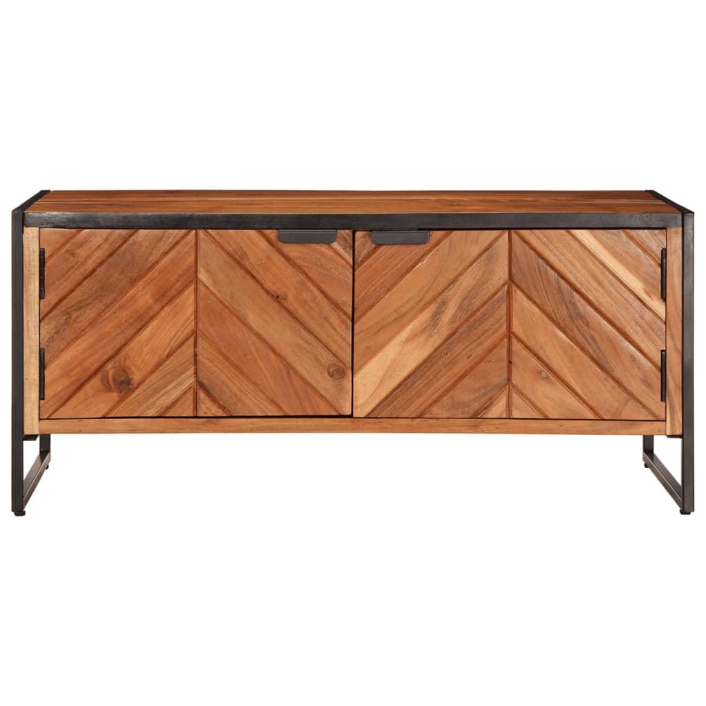 Salontafel 90x55x40 cm massief acaciahout is nu te koop bij PeponiXL, paradijselijk wonen!