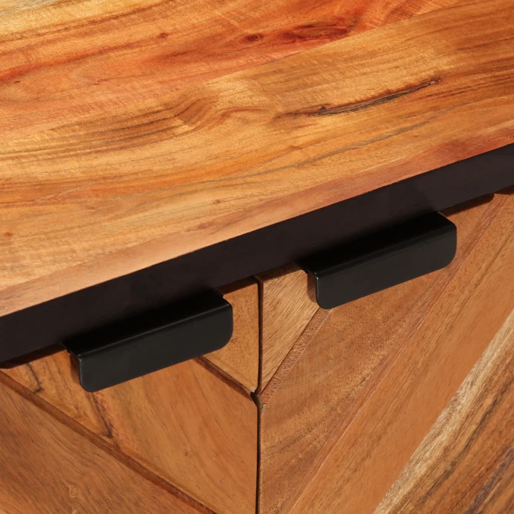 Salontafel 90x55x40 cm massief acaciahout is nu te koop bij PeponiXL, paradijselijk wonen!