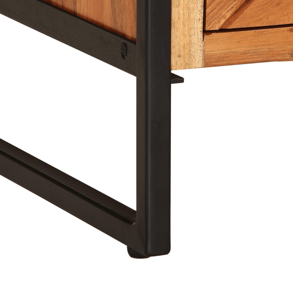 Salontafel 90x55x40 cm massief acaciahout is nu te koop bij PeponiXL, paradijselijk wonen!