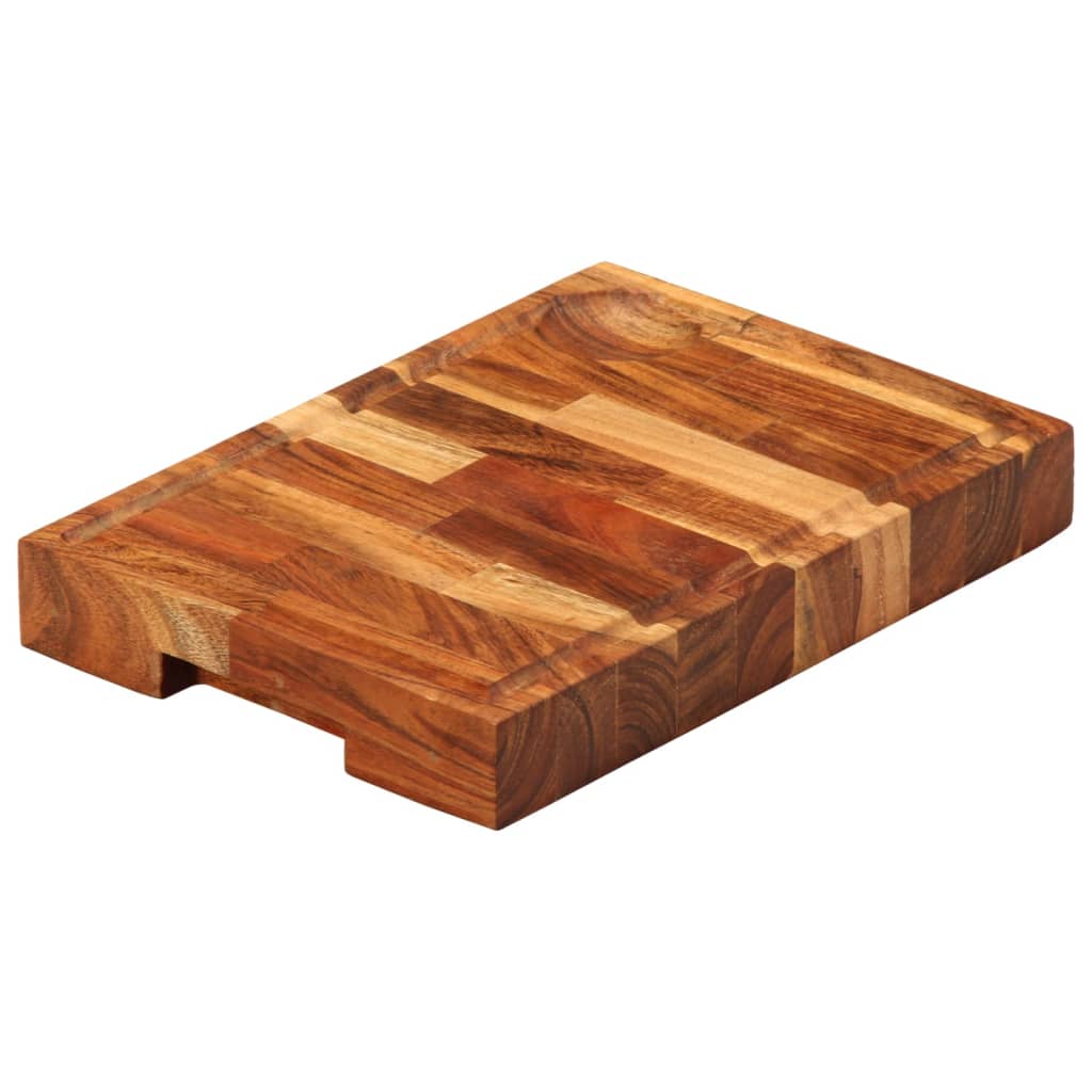 Hakblok 30x21x4 cm massief acaciahout is nu te koop bij PeponiXL, paradijselijk wonen!