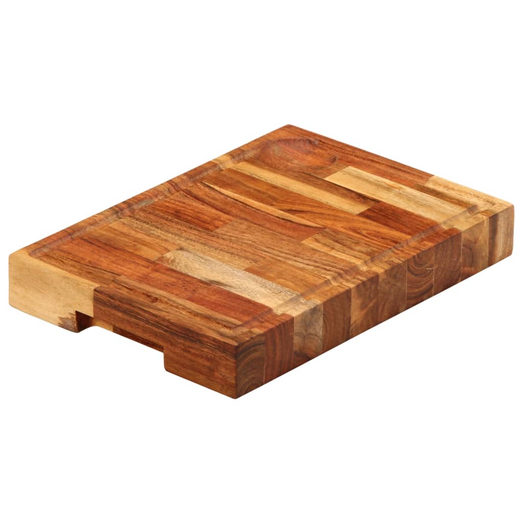 Hakblok 30x21x4 cm massief acaciahout is nu te koop bij PeponiXL, paradijselijk wonen!