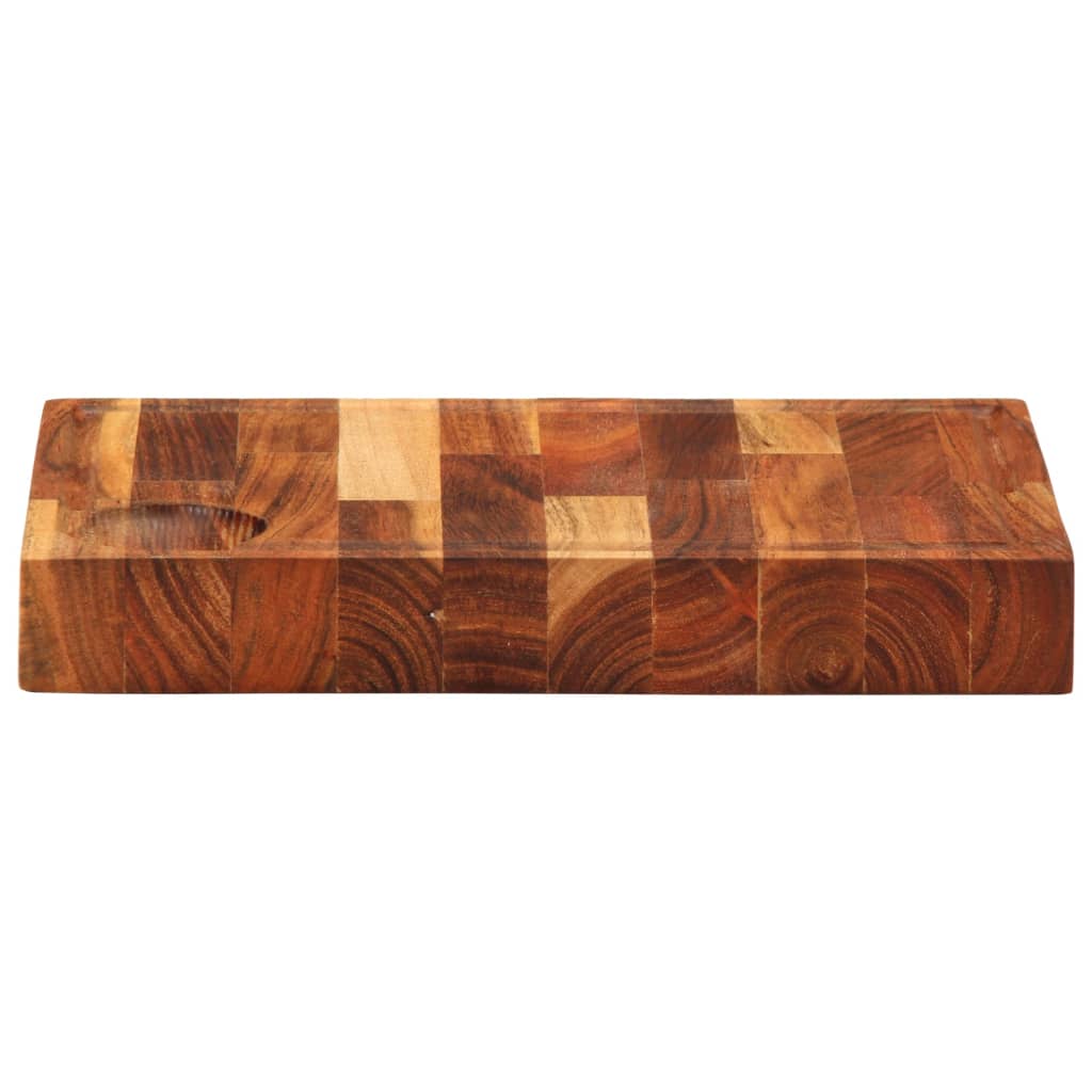 Hakblok 30x21x4 cm massief acaciahout is nu te koop bij PeponiXL, paradijselijk wonen!