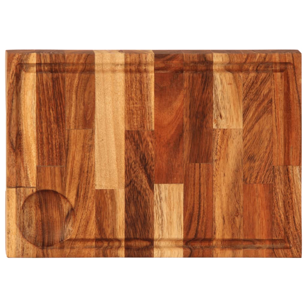 Hakblok 30x21x4 cm massief acaciahout is nu te koop bij PeponiXL, paradijselijk wonen!
