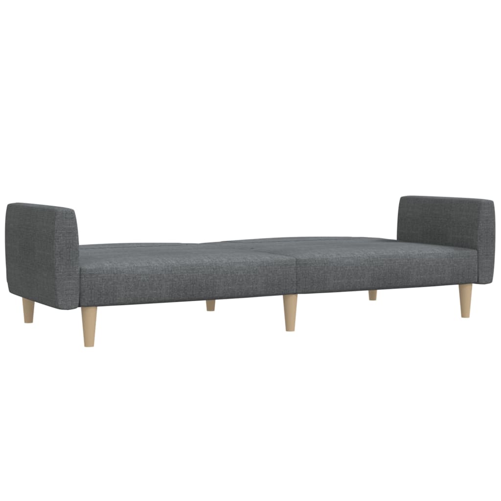 Slaapbank 2-zits stof lichtgrijs is nu te koop bij PeponiXL, paradijselijk wonen!