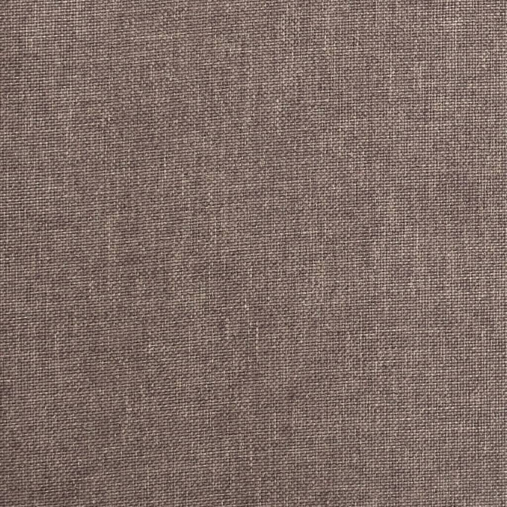 Slaapbank 2-zits met 2 kussens stof taupe is nu te koop bij PeponiXL, paradijselijk wonen!
