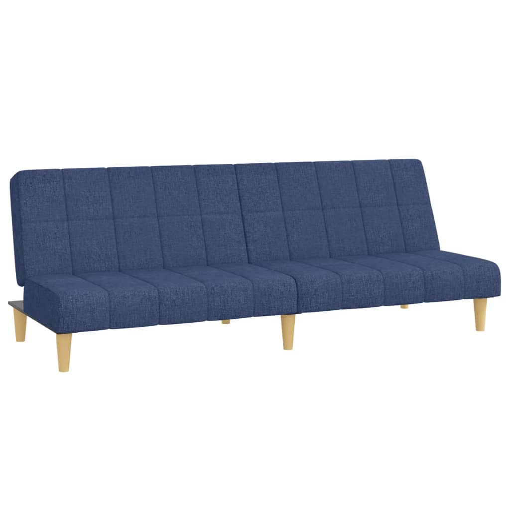 Slaapbank 2-zits stof blauw is nu te koop bij PeponiXL, paradijselijk wonen!