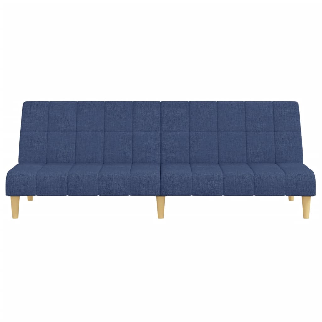Slaapbank 2-zits stof blauw is nu te koop bij PeponiXL, paradijselijk wonen!