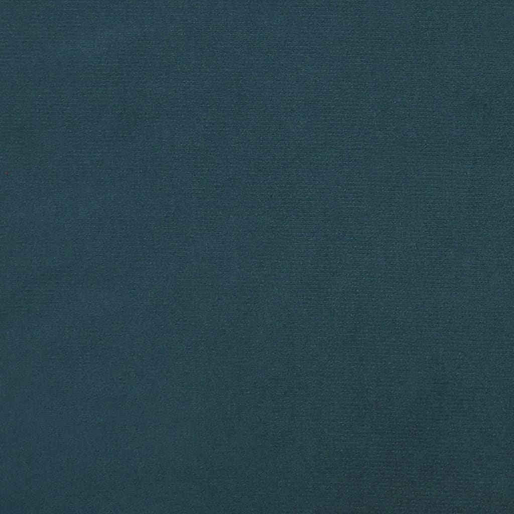 Slaapbank 2-zits fluweel blauw is nu te koop bij PeponiXL, paradijselijk wonen!