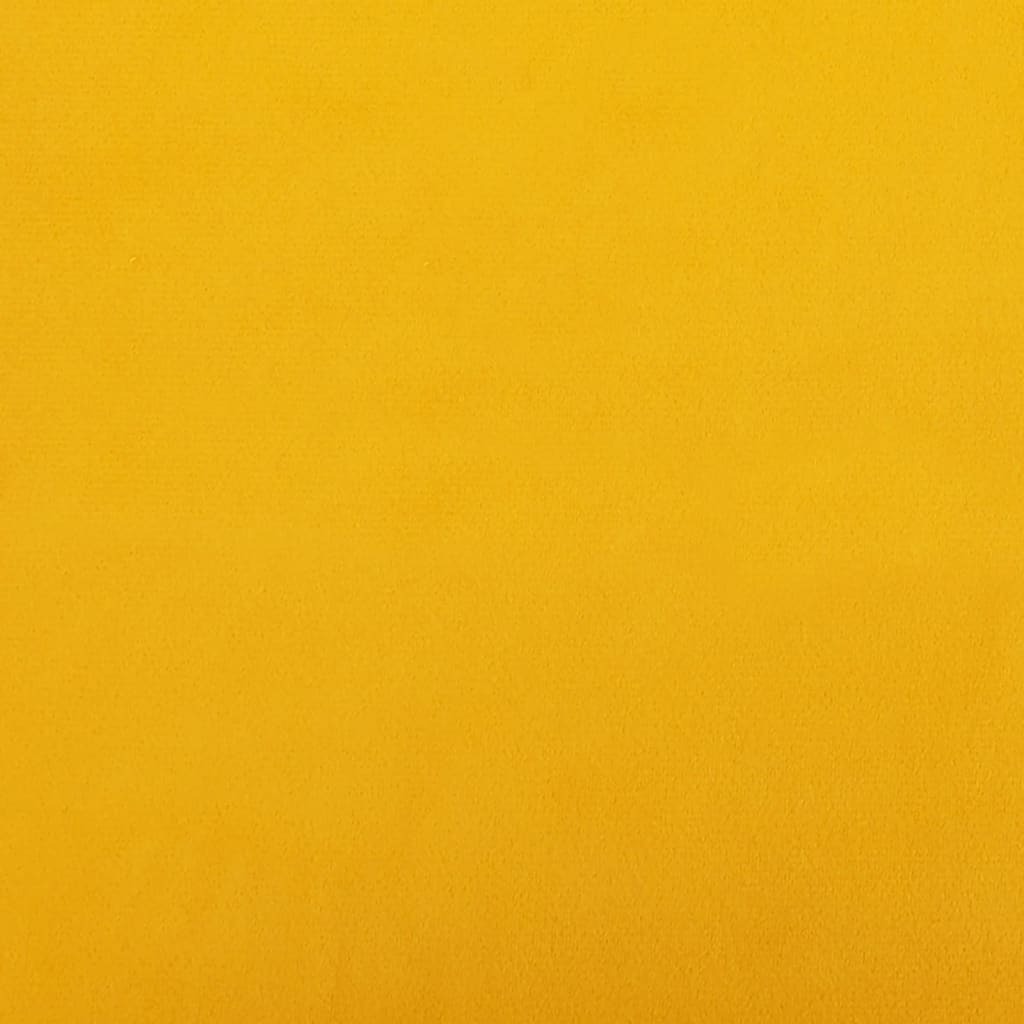 Slaapbank 2-zits fluweel geel is nu te koop bij PeponiXL, paradijselijk wonen!