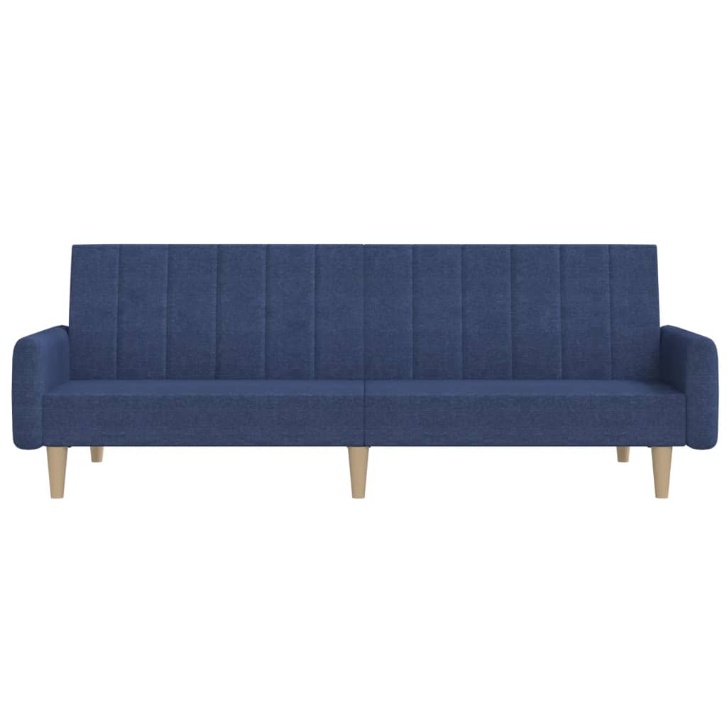Slaapbank 2-zits stof blauw is nu te koop bij PeponiXL, paradijselijk wonen!