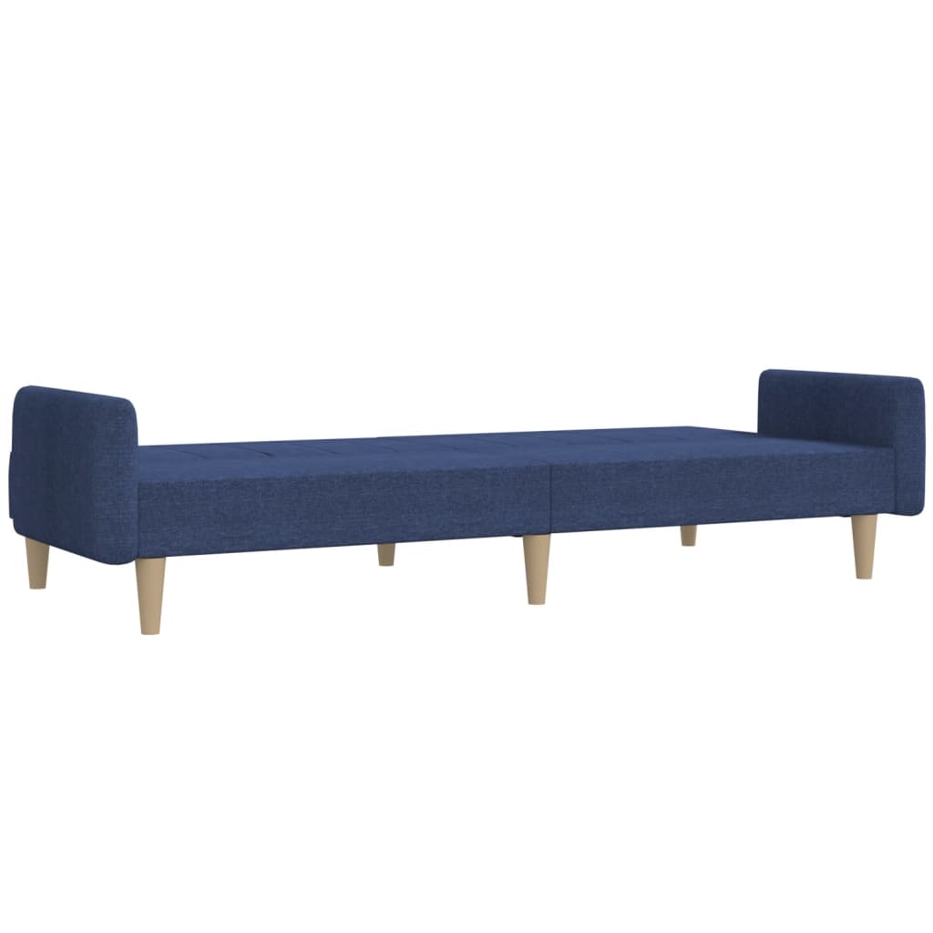 Slaapbank 2-zits stof blauw is nu te koop bij PeponiXL, paradijselijk wonen!
