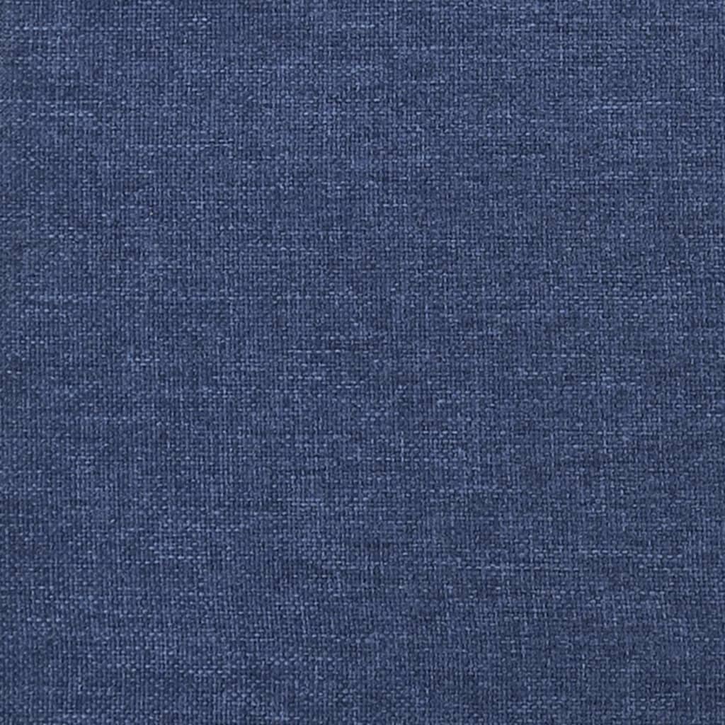 Slaapbank 2-zits met 2 kussens stof blauw is nu te koop bij PeponiXL, paradijselijk wonen!