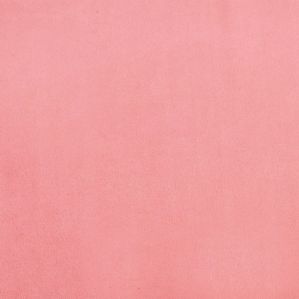 Slaapbank 2-zits fluweel roze is nu te koop bij PeponiXL, paradijselijk wonen!
