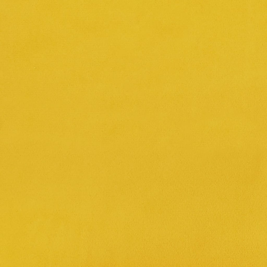 Slaapbank 2-zits fluweel geel is nu te koop bij PeponiXL, paradijselijk wonen!