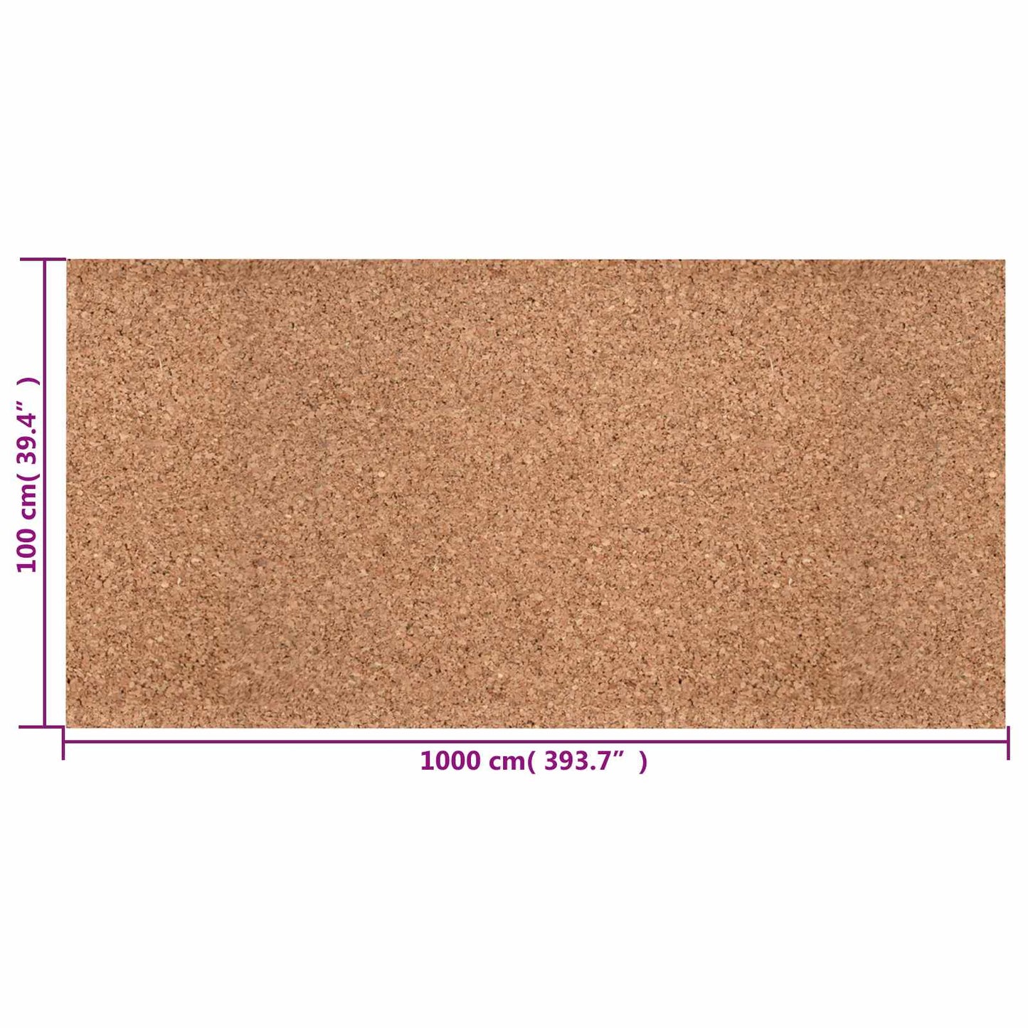 Kurk rol Bruin 100 x 1000 x 0,8 cm Kurk is nu te koop bij PeponiXL, paradijselijk wonen!