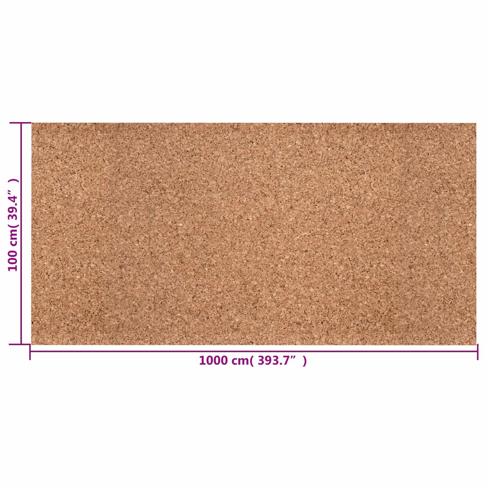 Kurk rol Bruin 100 x 1000 x 0,8 cm Kurk is nu te koop bij PeponiXL, paradijselijk wonen!