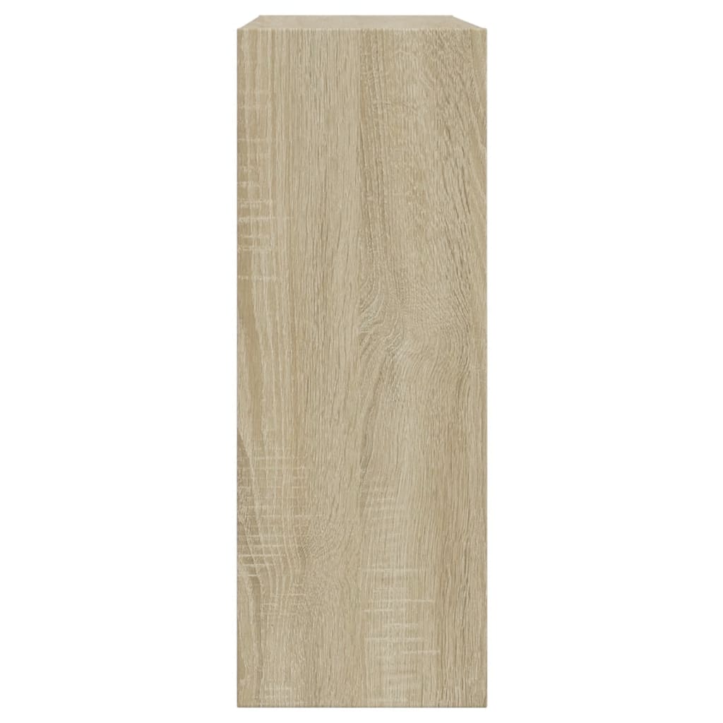 Schoenenkast 60x21x57 cm bewerkt hout sonoma eikenkleurig is nu te koop bij PeponiXL, paradijselijk wonen!