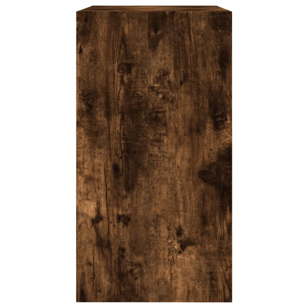 Schoenenkast 60x34x63,5 cm bewerkt hout gerookt eikenkleurig is nu te koop bij PeponiXL, paradijselijk wonen!
