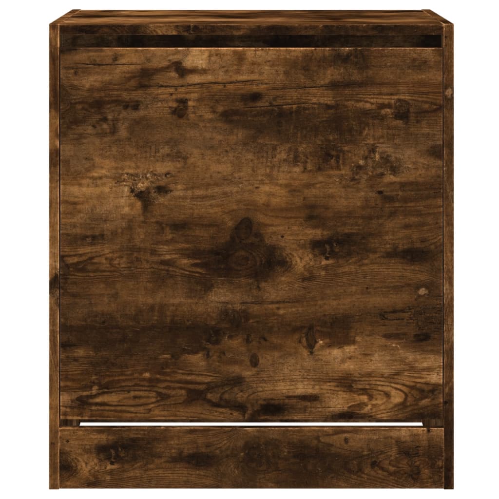 Schoenenkast 60x42x69 cm bewerkt hout gerookt eikenkleurig is nu te koop bij PeponiXL, paradijselijk wonen!