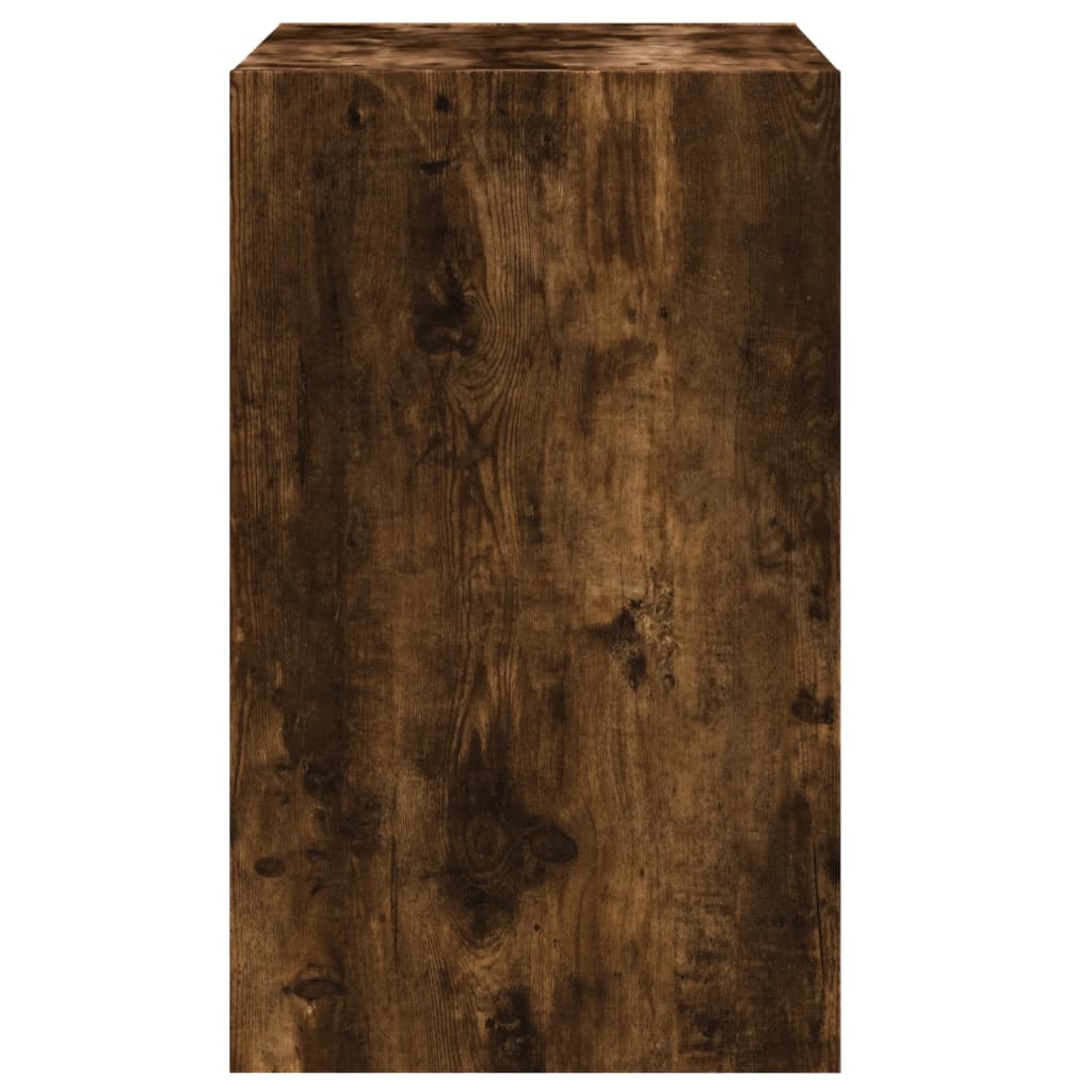 Schoenenkast 60x42x69 cm bewerkt hout gerookt eikenkleurig is nu te koop bij PeponiXL, paradijselijk wonen!