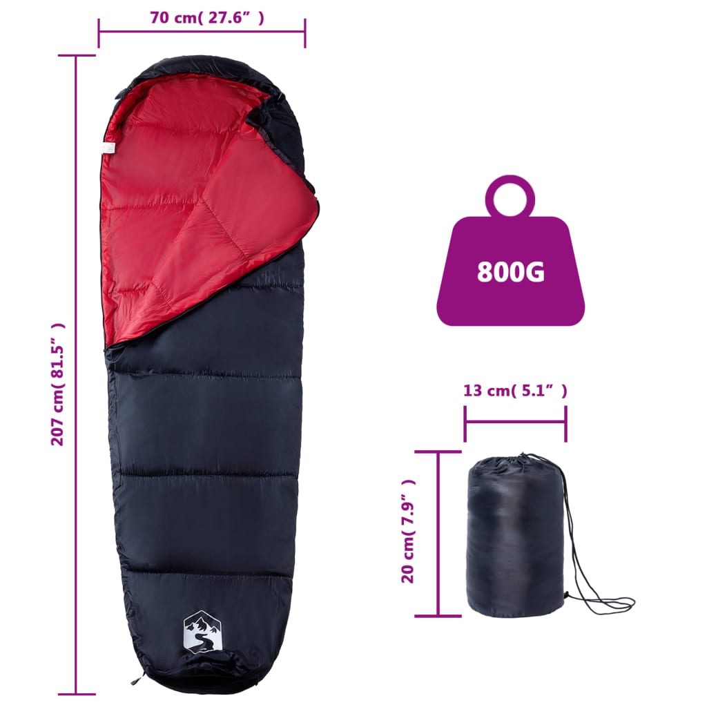 Slaapzak mummie voor volwassenen camping 3 seizoenen is nu te koop bij PeponiXL, paradijselijk wonen!