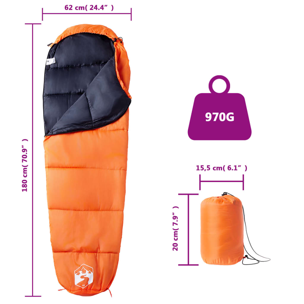 Slaapzak mummie voor volwassenen camping 3 seizoenen is nu te koop bij PeponiXL, paradijselijk wonen!
