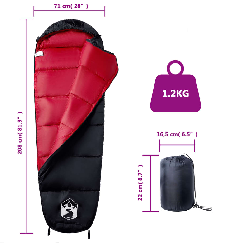 Slaapzak mummie voor volwassenen camping 3 seizoenen is nu te koop bij PeponiXL, paradijselijk wonen!