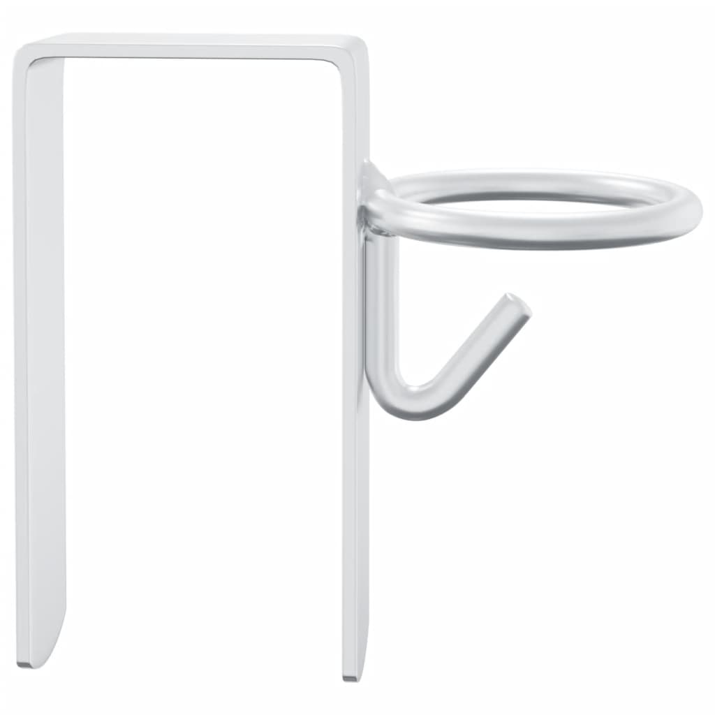 Emmerhaken 3 st draagbaar gegalvaniseerd staal zilverkleurig is nu te koop bij PeponiXL, paradijselijk wonen!