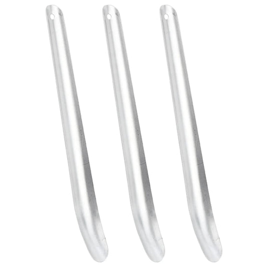 Zweetschrapers paard 3 st aluminium zilverkleurig is nu te koop bij PeponiXL, paradijselijk wonen!