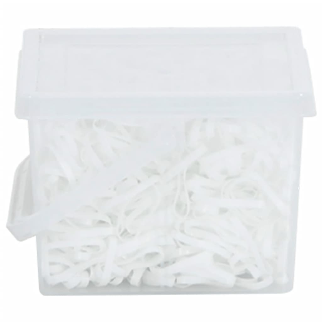 Haarelastiekjes paard 2500 st silicone wit is nu te koop bij PeponiXL, paradijselijk wonen!