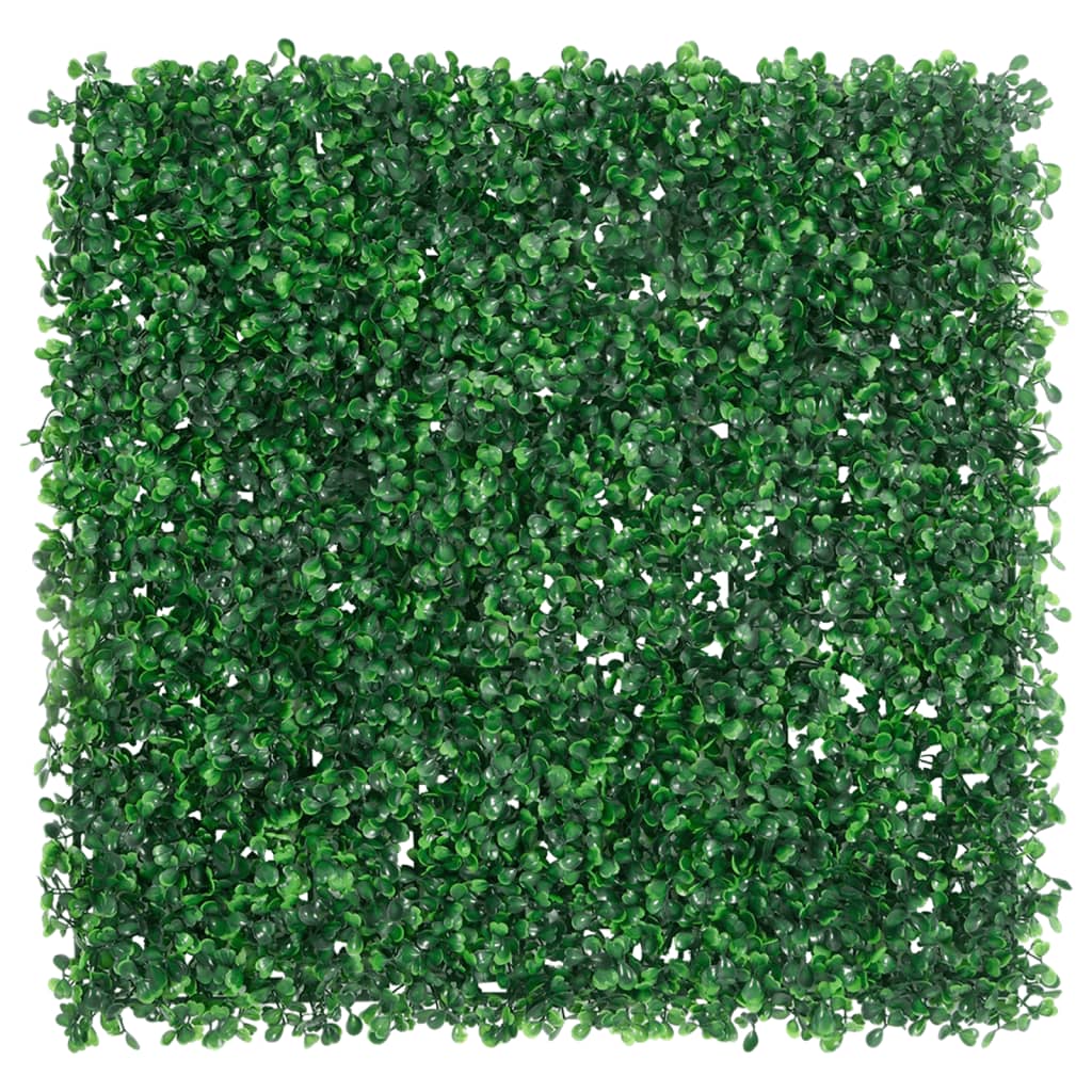 Hek met kunstheester 24 st 50x50 cm groen is nu te koop bij PeponiXL, paradijselijk wonen!