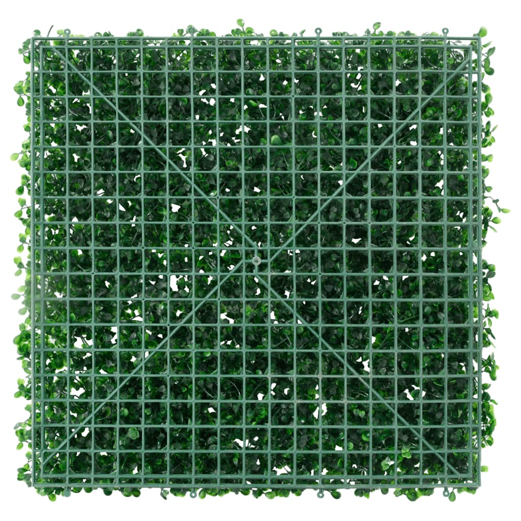 Hek met kunstheester 24 st 50x50 cm groen is nu te koop bij PeponiXL, paradijselijk wonen!