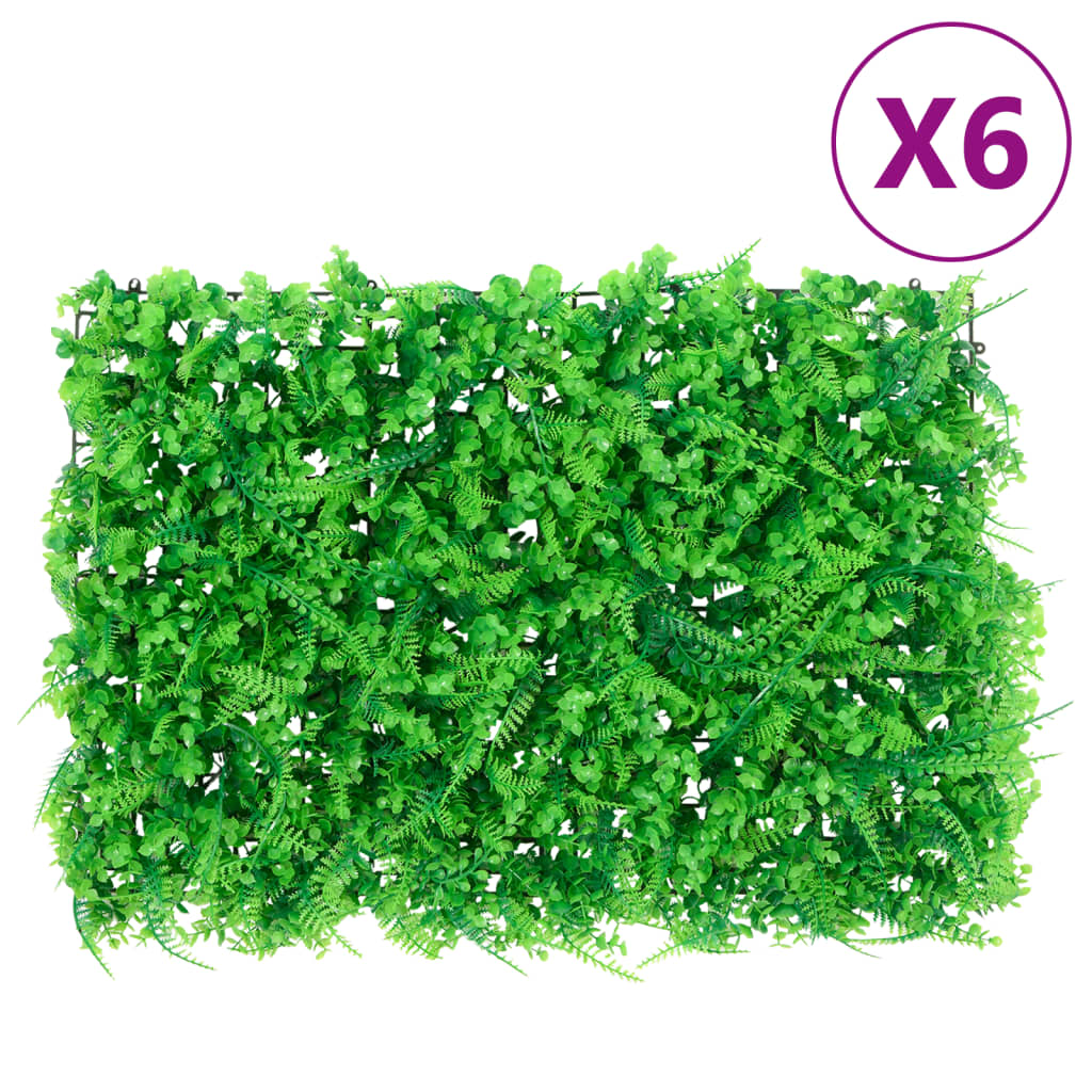 Hek met kunstvarenblad 6 st 40x60 cm groen is nu te koop bij PeponiXL, paradijselijk wonen!