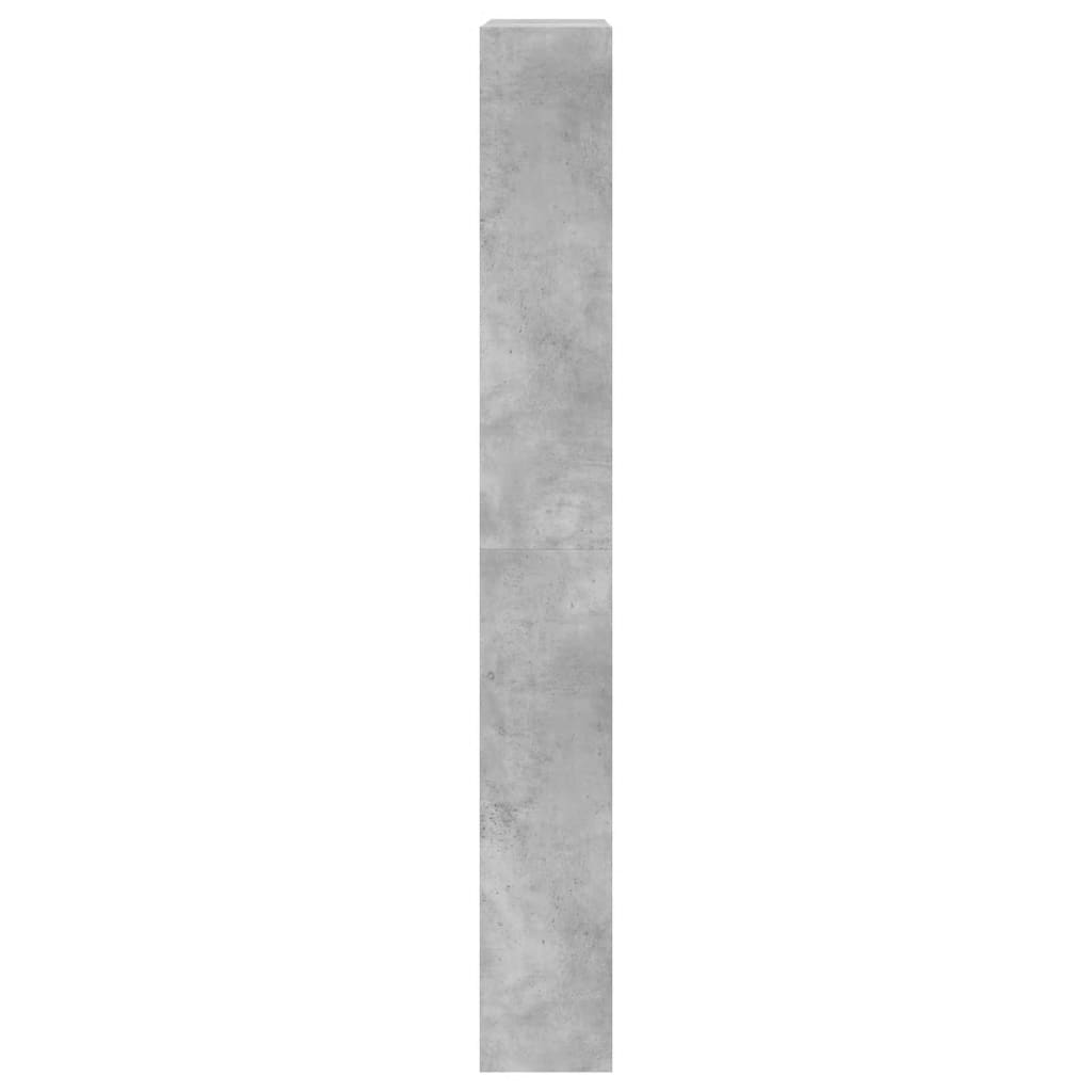 Schoenenkast met 4 klaplades 80x21x163,5 cm betongrijs is nu te koop bij PeponiXL, paradijselijk wonen!