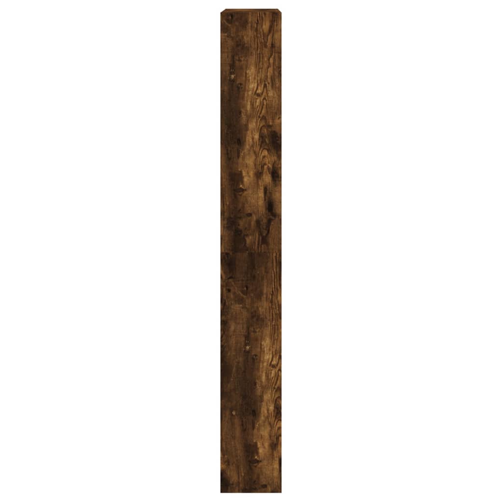 Schoenenkast met 4 klaplades 80x21x163,5 cm gerookt eikenkleur is nu te koop bij PeponiXL, paradijselijk wonen!