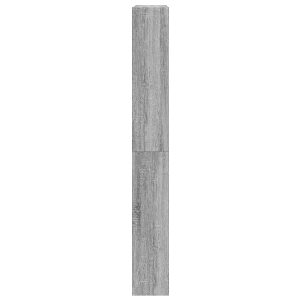 Schoenenkast met 4 klaplades 80x21x163,5 cm grijs sonoma is nu te koop bij PeponiXL, paradijselijk wonen!